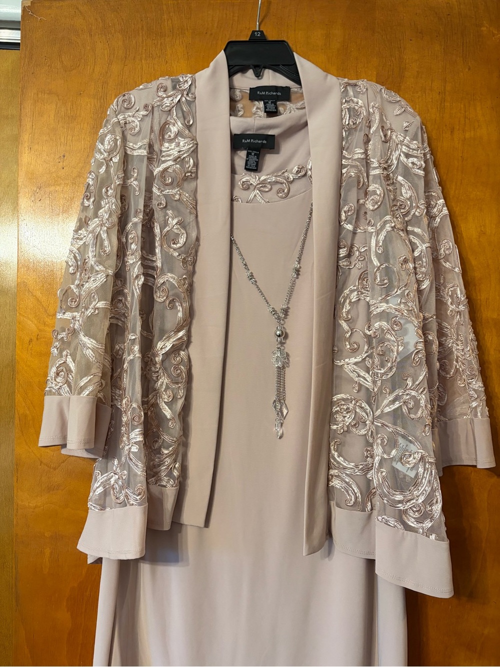 R&M Richards mother of bride dress size 12 new with tags